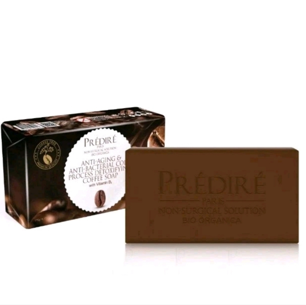 Luxury Anti-aging Cold Process Detoxifying Coffee Soap W/Vitamin B3.
